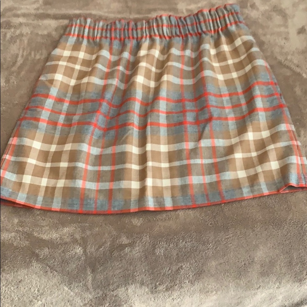 J. Crew Plaid Skirt Size 6